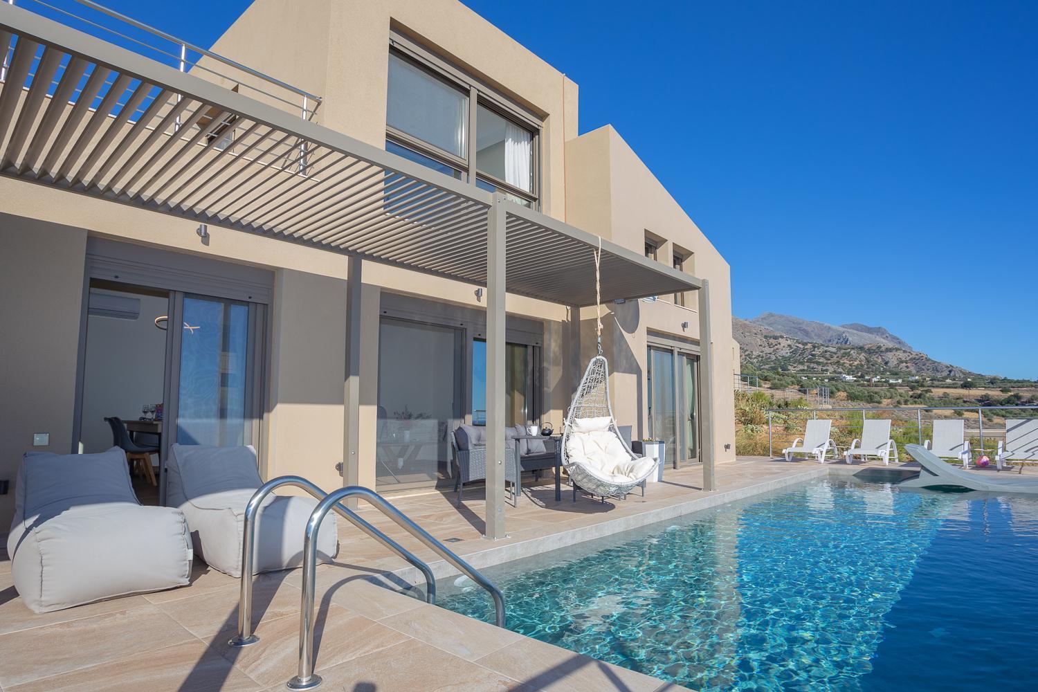 Olive And Aloe Villas Nomikiana Luaran gambar